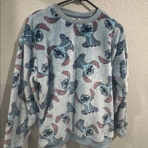 Men's Blue Graphic Sweater